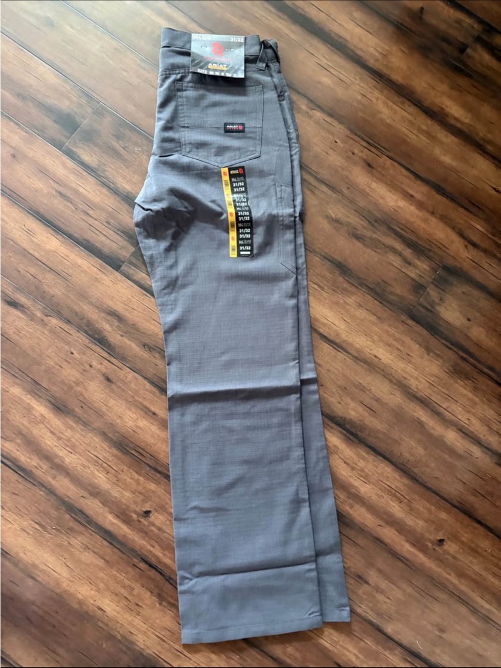 Ariat Men's Gray Work Pants - Straight Leg